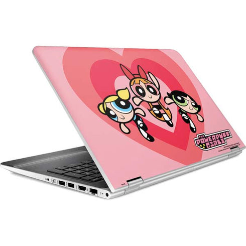 Cartoon Network Powerpuff Girls Hearts HP Pavilion Skin